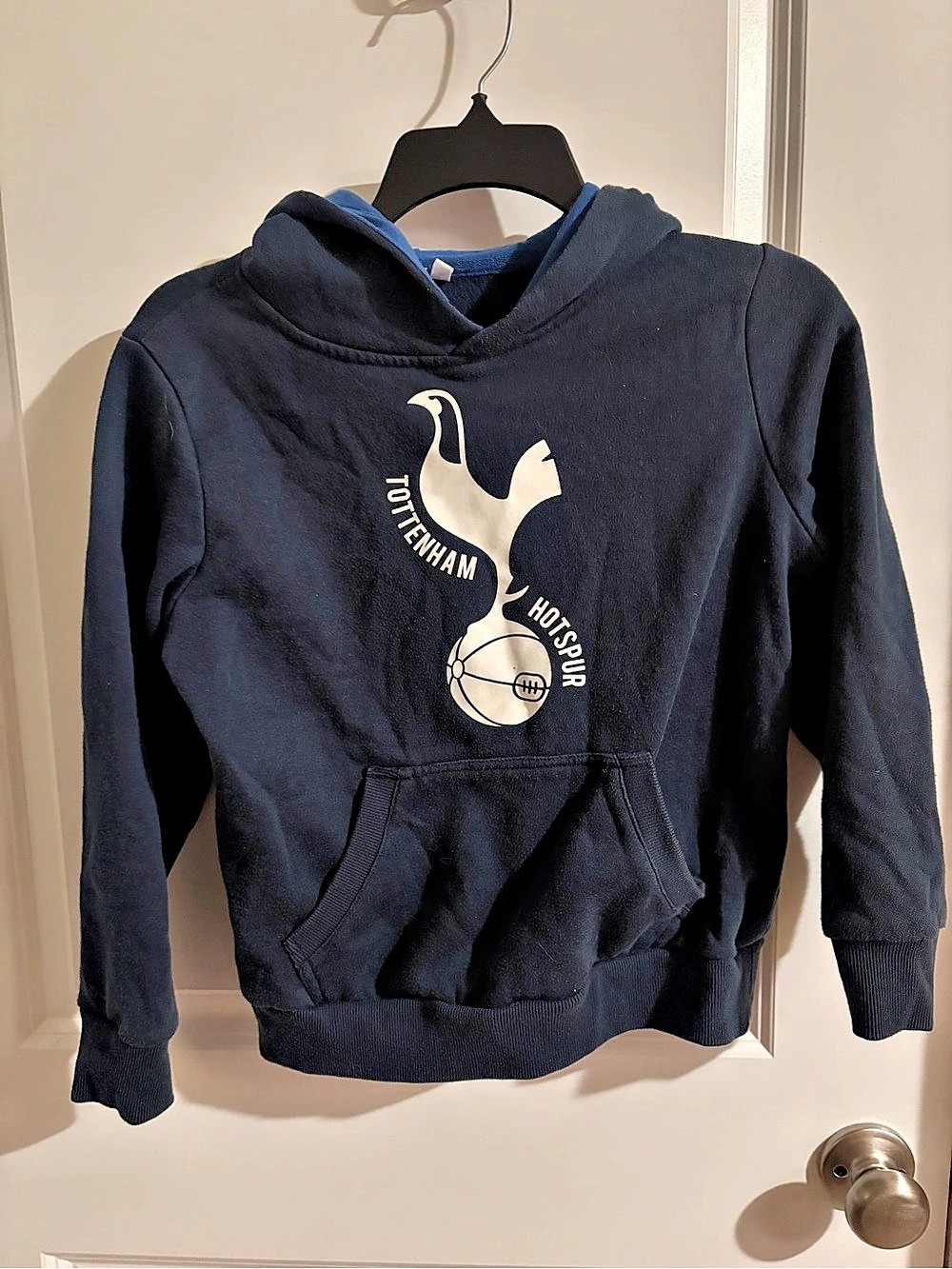 Tottenham Hotspur Kids Hoodie Boys 10/12 Blue